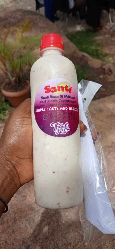 Spiced Millet Fura at Santi